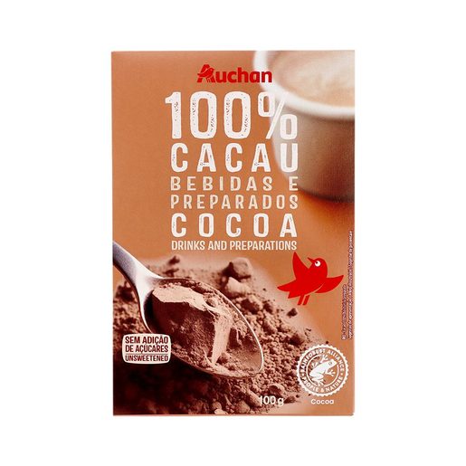 AUCHAN Cacau em Pó Puro 100 g