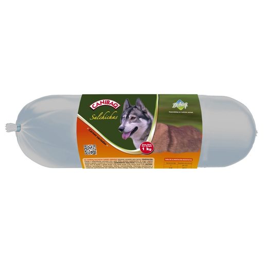 CANIBAQ Salsicha para Cão Carnes Variadas 1 Kg