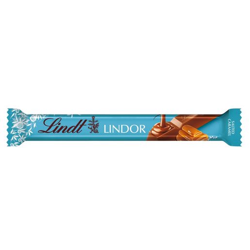 LINDT Barrinha de Chocolate com Caramelo Salgado 38 g, RT CONFETERIA DE  CHOCOLATE