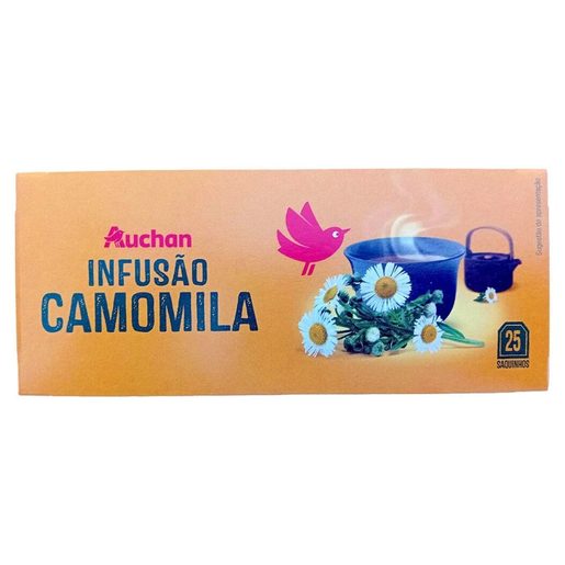 AUCHAN Infusão Camomila 25 un AUCHAN Infusão Camomila 25 un