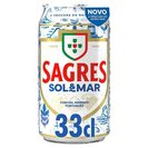 SAGRES Cerveja com Álcool Sol & Mar 330 ml