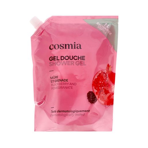 COSMIA Gel de Banho Recarga Amora e Romã 1 L COSMIA Gel de Banho Recarga Amora e Romã 1 L