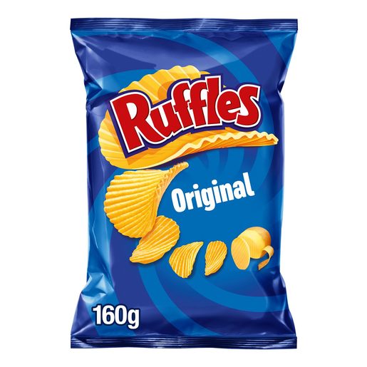 RUFFLES Batata Frita Ondulada 160 g