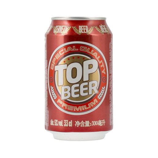 TOP BEER Cerveja com Álcool Lata 330 ml