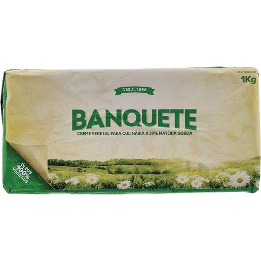 BANQUETE Creme Vegetal Culinário 1 kg