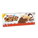 KINDER Bolachas Wafers com Recheio Leite e Chocolate Cards 131 g