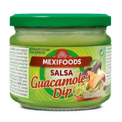 MEXIFOODS Molhos Dip Guacamole 300 g MEXIFOODS Molhos Dip Guacamole 300 g