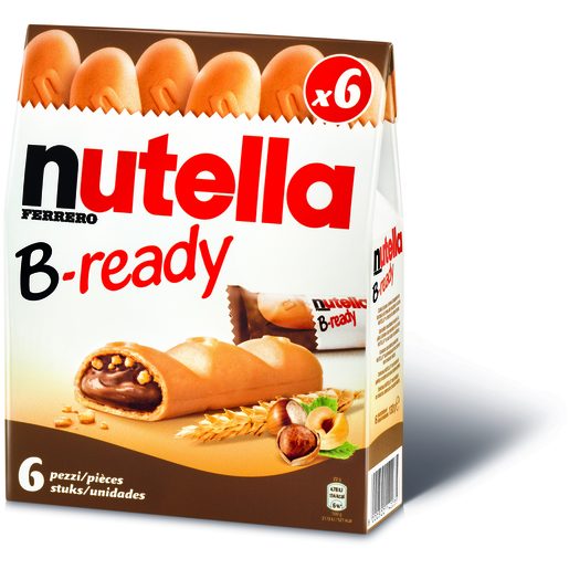 NUTELLA Bolachas Recheadas Com Nutella B-Ready 6x22 g