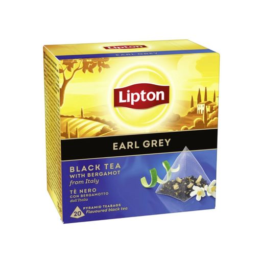 LIPTON Chá Preto Earl Grey 20 un 20 un LIPTON Chá Preto Earl Grey 20 un 20 un