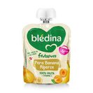 BLÉDINA Saqueta de Frura Pera, Banana e Alperce Frutapura 85 g