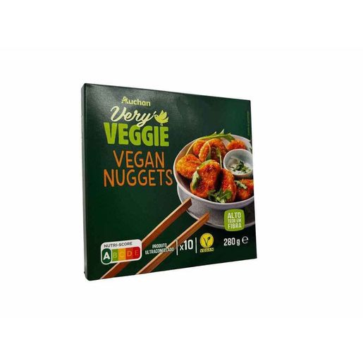 AUCHAN Very Veggie Nuggets Vegan 280 g AUCHAN Very Veggie Nuggets Vegan 280 g