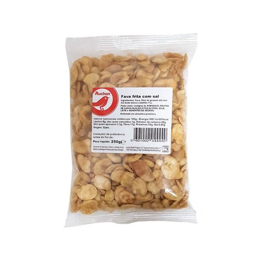 AUCHAN Fava com Sal 250 g AUCHAN Fava com Sal 250 g