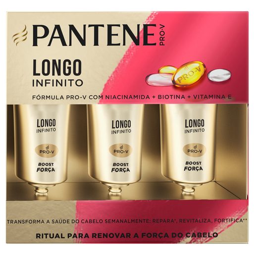 PANTENE Ampolas Longo Infinito 3x15 ml