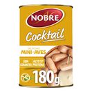 NOBRE Salsichas Cocktail de Aves Lata 180 g