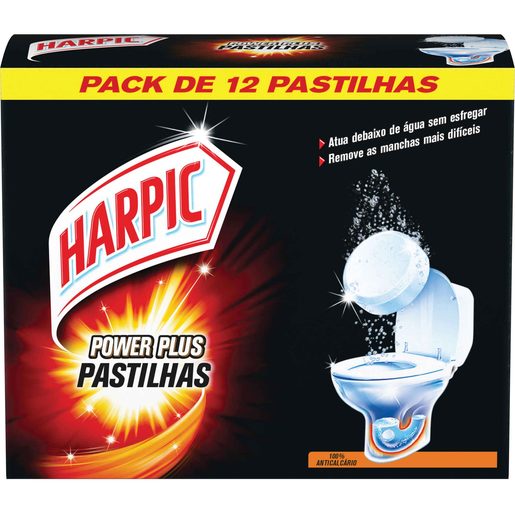 HARPIC Pastilhas Sanitárias Power Plus 12 un HARPIC Pastilhas Sanitárias Power Plus 12 un