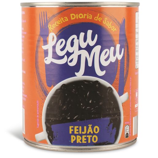 DIA LEGUMEU Feijão Preto Lata 820 g