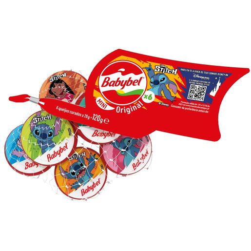 BABYBEL Queijo Mini Rede 6 unidades 120 g BABYBEL Queijo Mini Rede 6 unidades 120 g
