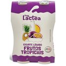 DIA LÁCTEA Iogurte Líquido Aroma Frutos Tropicais 4x160 g