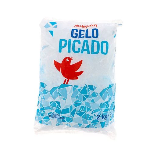 AUCHAN Saco Gelo Picado 2 kg