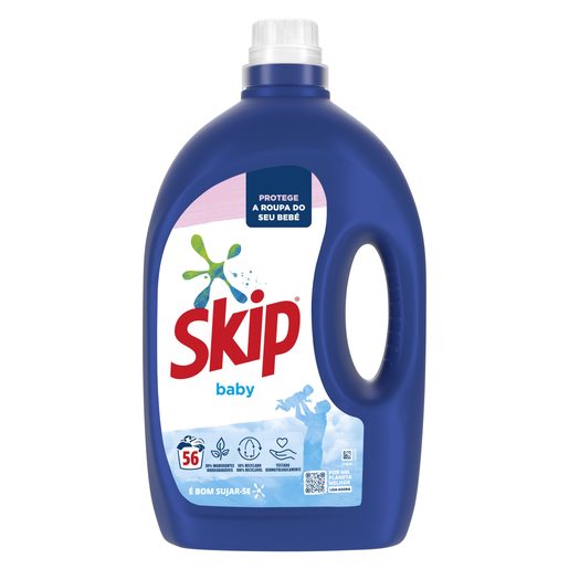 SKIP Detergente Líquido Máquina da Roupa Baby 56 lv