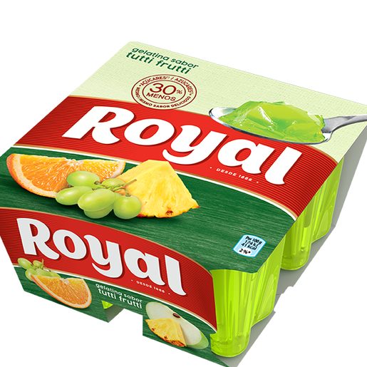 ROYAL Gelatina Tutti Frutti 4x100 g