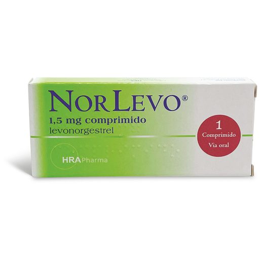 NORLEVO 1,5 mg Comprimido 1 un