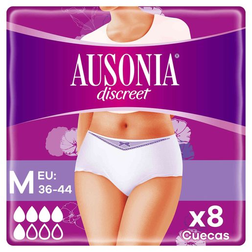 AUSONIA DISCREET Pants Discreet Tamanho Médio 8 un