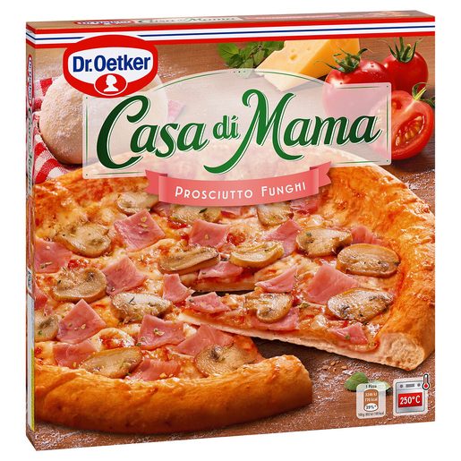 DR. OETKER Casa Di Mama Pizza Prosciutto & Funghi 380 g