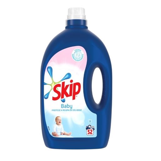 SKIP Detergente Máquina Roupa Líquido Baby 52 lv