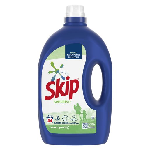 SKIP Detergente Líquido para Máquina da Roupa Sensitive 44 lv