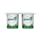 AGROS Iogurte Natural Açucarado 4x120 g AGROS Iogurte Natural Açucarado 4x120 g