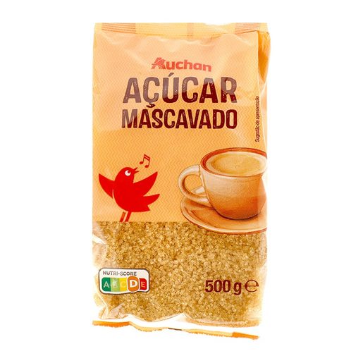 AUCHAN Açúcar Mascavado 500 g