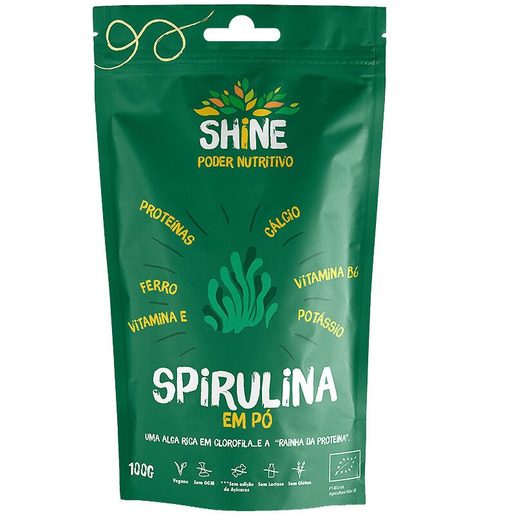 SHINE Spirulina em Pó Biológica 100 g