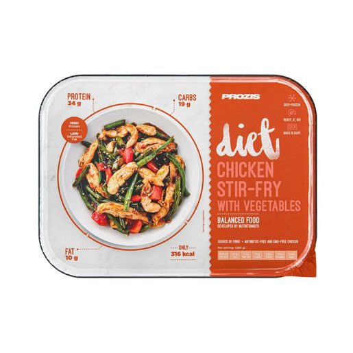 PROZIS Frango Salteado com Vegetais Diet 280 g PROZIS Frango Salteado com Vegetais Diet 280 g