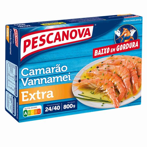 PESCANOVA Camarão Vannamei (24/40) 800 g