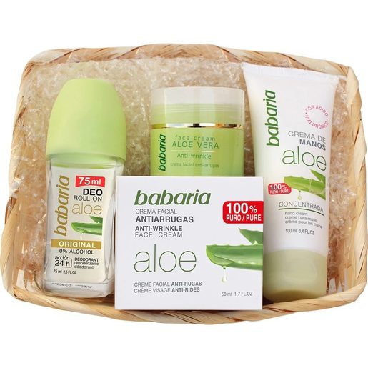 BABARIA Cesta Aloé Vera