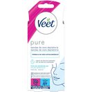 VEET Bandas de Cera Depilatória Facial Pure Pele Normal 20 un VEET Bandas de Cera Depilatória Facial Pure Pele Normal 20 un