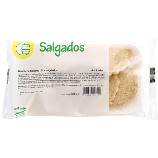 POLEGAR Rissóis de Camarão (8 un) 300 g POLEGAR Rissóis de Camarão (8 un) 300 g