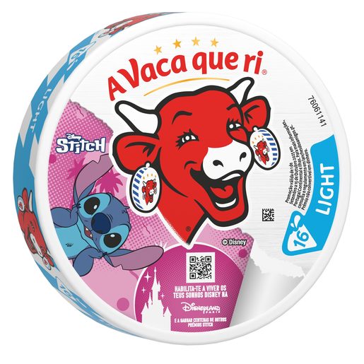 A VACA QUE RI Queijo Fundido Porções Light (16 unidades) 250 g A VACA QUE RI Queijo Fundido Porções Light (16 unidades) 250 g