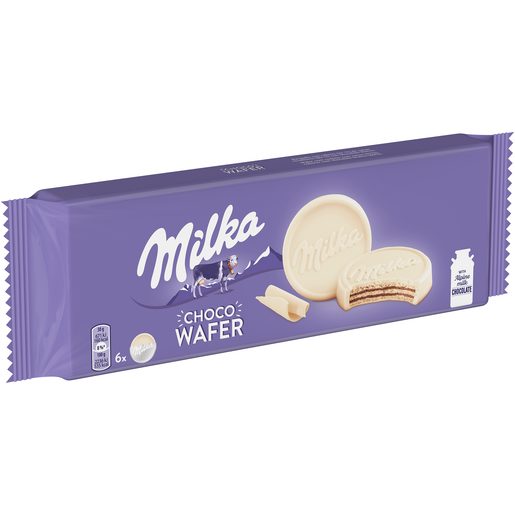 MILKA Bolacha Chocowafer Branco 180 g