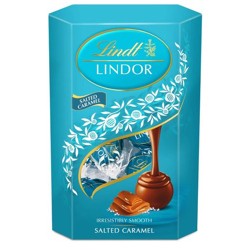 LINDOR Bombons Caramelo Salgado 200 g