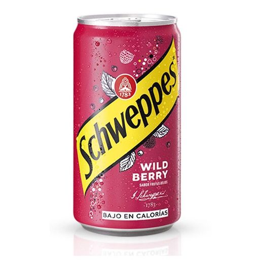 SCHWEPPES Água Tónica Frutos Vermelhos Lata 250 ml