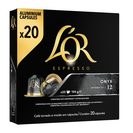 L'OR Cápsulas de Café Onyx (Intensidade 12) 20 un L'OR Cápsulas de Café Onyx (Intensidade 12) 20 un