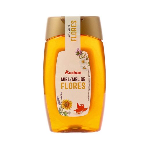 AUCHAN Mel de Flores Antigota 500 g