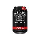 JACK DANIEL'S Whisky Cola RTD 330 ml