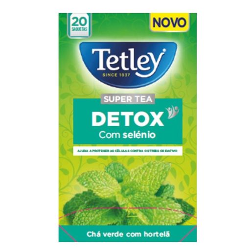 TETLEY Infusão Verde Detox 20 Un