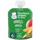 GERBER BIO Saqueta de Fruta Manga 90 g GERBER BIO Saqueta de Fruta Manga 90 g