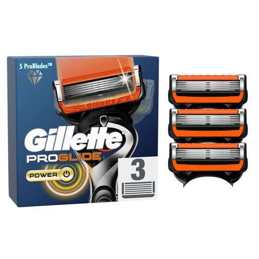 GILLETTE Recarga de Lâminas ProGlide Power 3 un