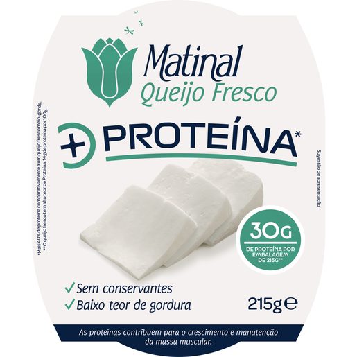 MATINAL Queijo Fresco + Proteina 215 g