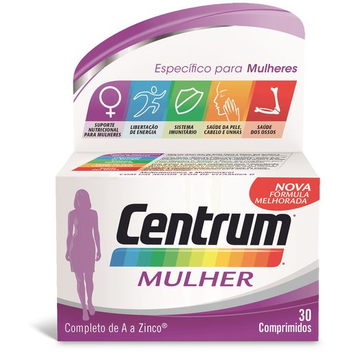 CENTRUM Mulher 50+ Multivitaminico Comprimido 30 un